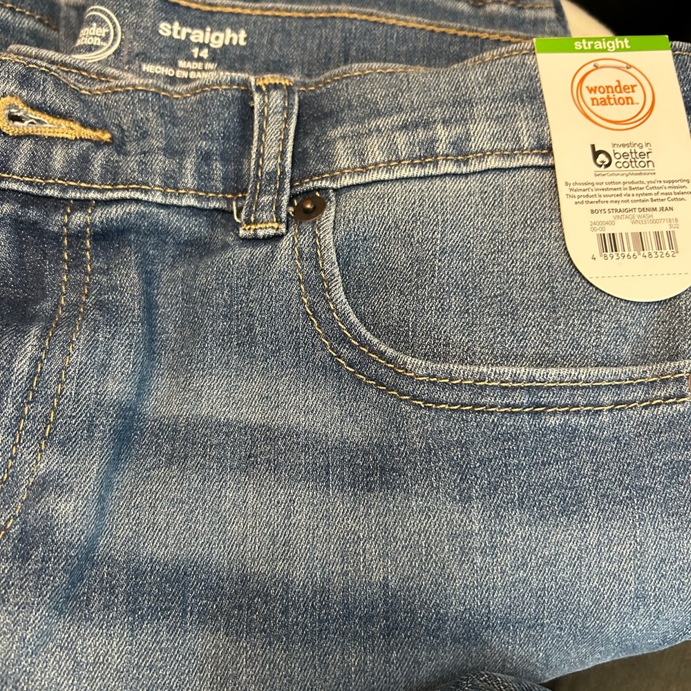 Bundle 9 pairs old navy and wonder nation boys jeans